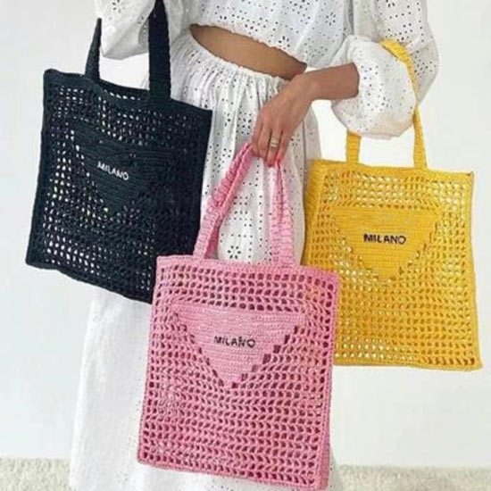 PRADA Raffia tote bag - Dhgate Prada Bag Dupe