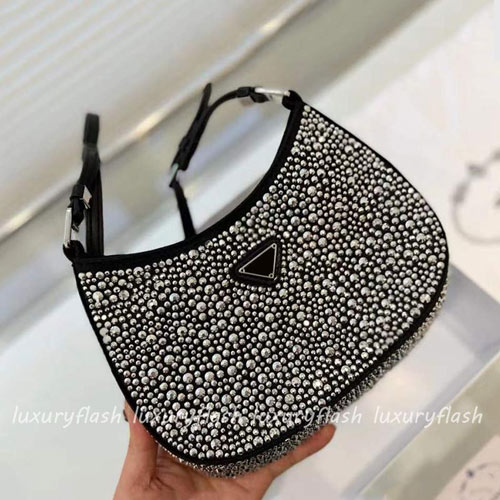 Prada Cleo satin bag with crystals - Dhgate Prada Bag Dupes