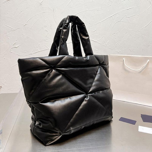 Prada padded logo-lettering tote bag - Dhgate Prada Bag Dupes