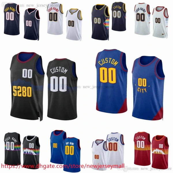 Denver Nuggets Basketball Jersey