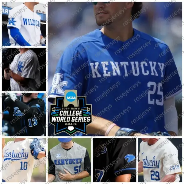 Kentucky Wildcats NCCA CWS Baseball Jersey